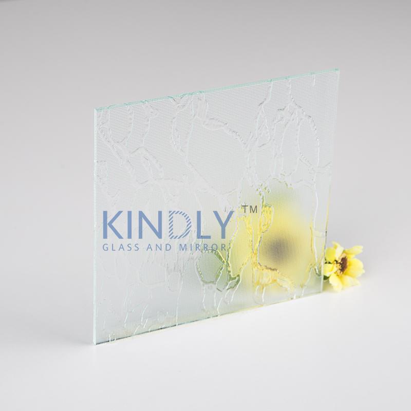 Clear Morgan Patterned Glass